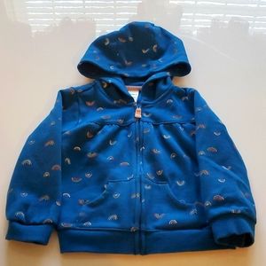 Carter's Blue Hoodie 24M